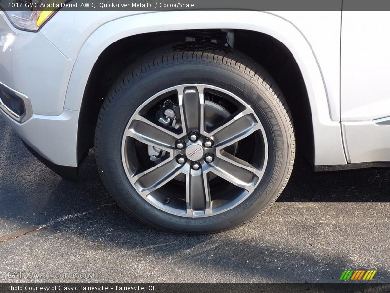 Quicksilver Metallic / Cocoa/Shale 2017 GMC Acadia Denali AWD