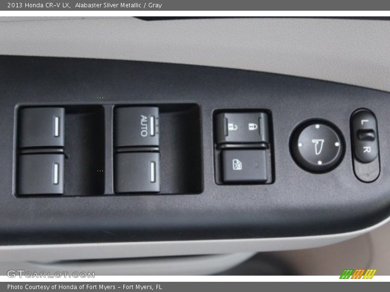 Alabaster Silver Metallic / Gray 2013 Honda CR-V LX