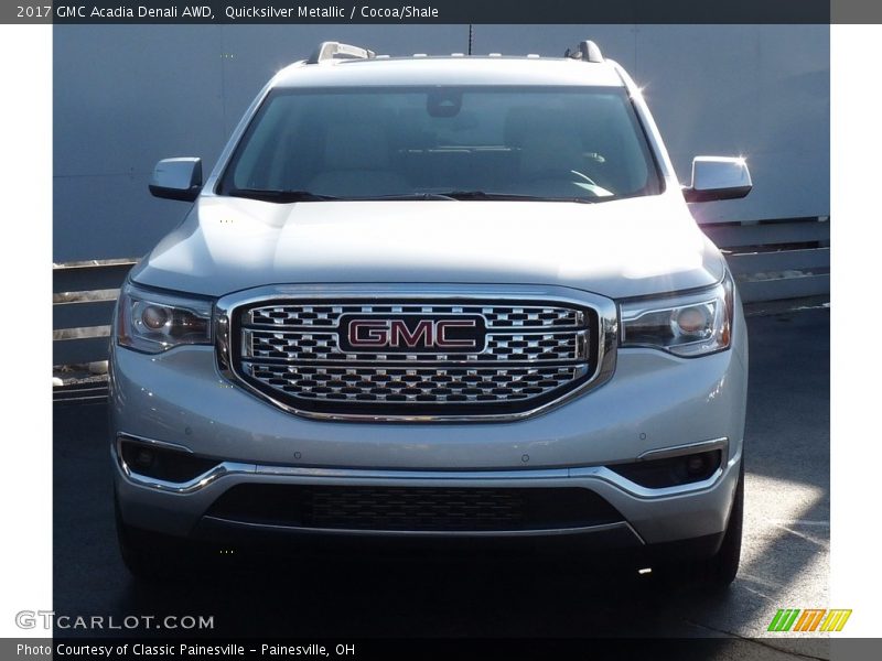 Quicksilver Metallic / Cocoa/Shale 2017 GMC Acadia Denali AWD