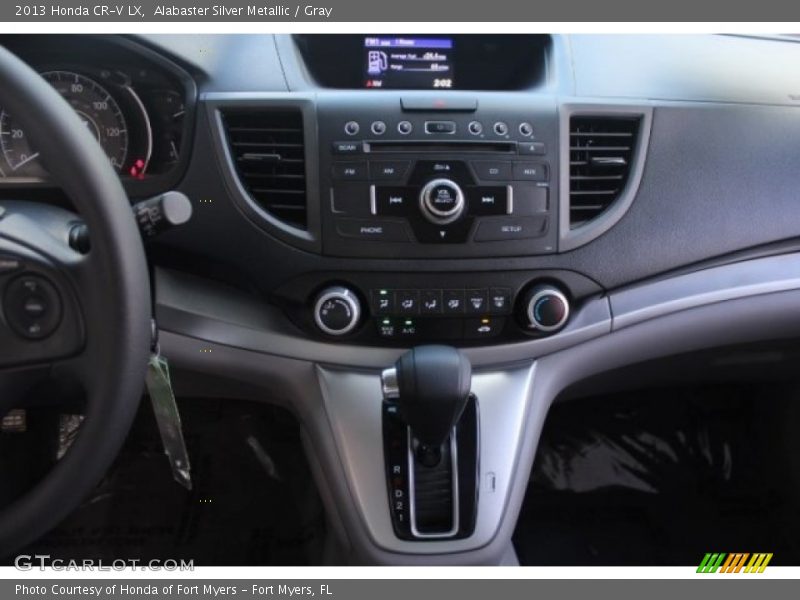 Alabaster Silver Metallic / Gray 2013 Honda CR-V LX