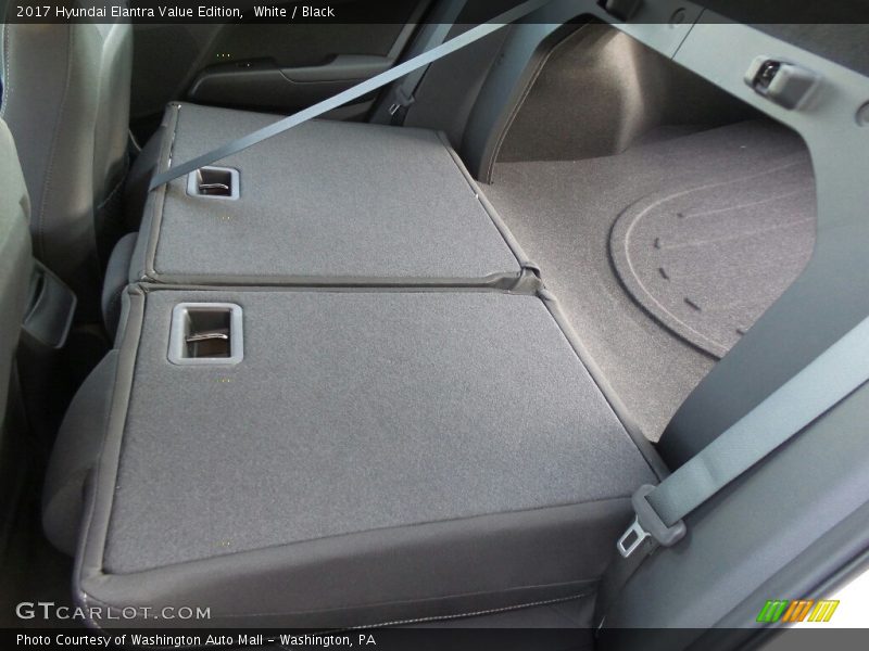 White / Black 2017 Hyundai Elantra Value Edition