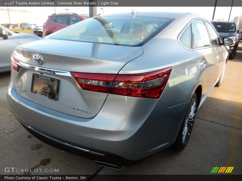 Celestial Silver Metallic / Light Gray 2017 Toyota Avalon Limited
