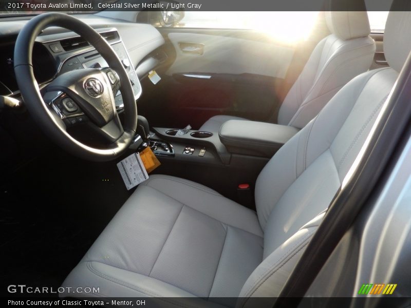 Celestial Silver Metallic / Light Gray 2017 Toyota Avalon Limited