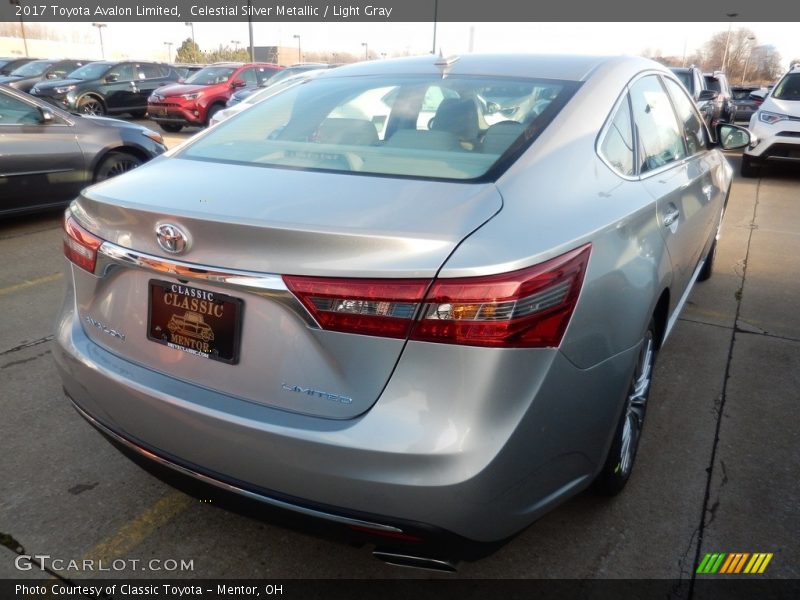 Celestial Silver Metallic / Light Gray 2017 Toyota Avalon Limited