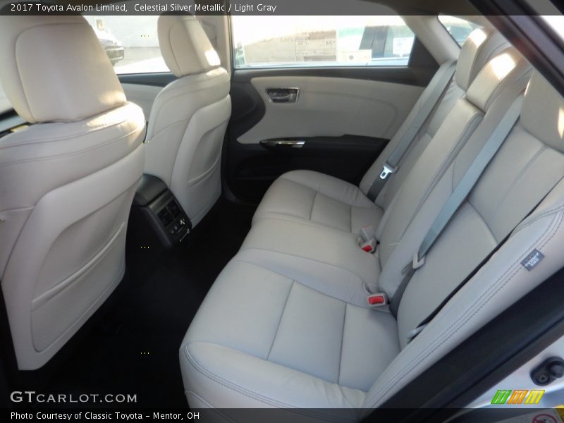 Rear Seat of 2017 Avalon Limited