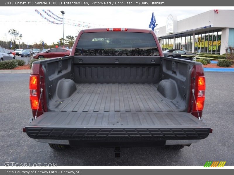 Victory Red / Light Titanium/Dark Titanium 2013 Chevrolet Silverado 1500 LT Extended Cab