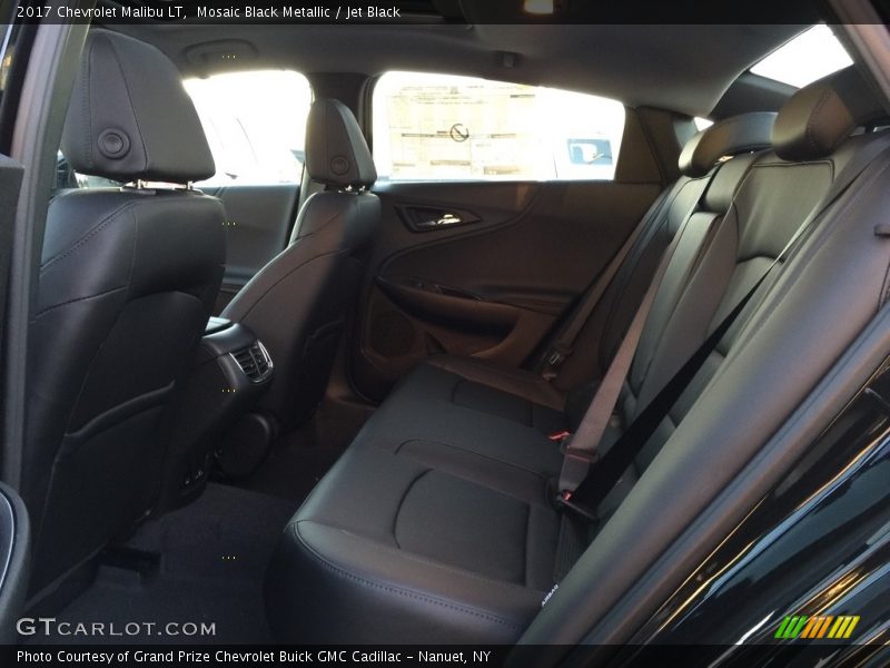 Mosaic Black Metallic / Jet Black 2017 Chevrolet Malibu LT
