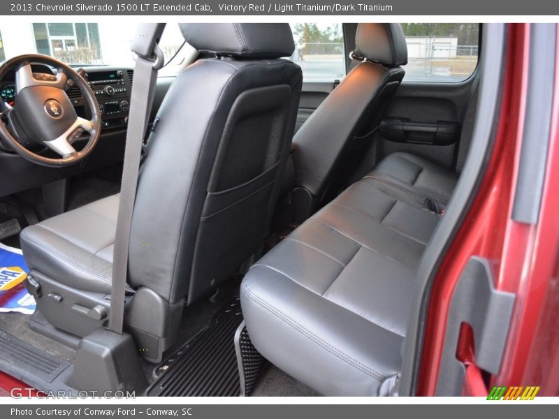 Victory Red / Light Titanium/Dark Titanium 2013 Chevrolet Silverado 1500 LT Extended Cab