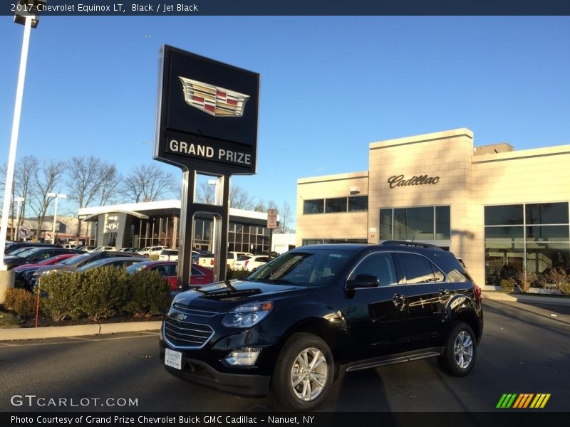 Black / Jet Black 2017 Chevrolet Equinox LT