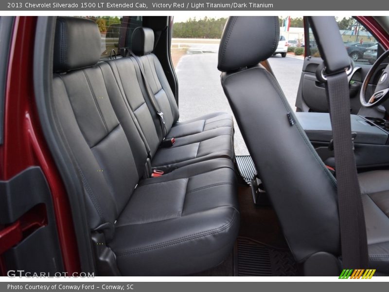 Victory Red / Light Titanium/Dark Titanium 2013 Chevrolet Silverado 1500 LT Extended Cab
