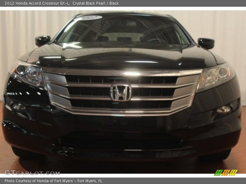 Crystal Black Pearl / Black 2012 Honda Accord Crosstour EX-L