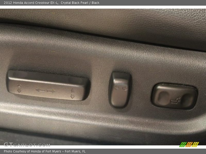 Crystal Black Pearl / Black 2012 Honda Accord Crosstour EX-L