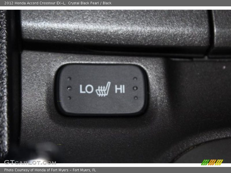 Crystal Black Pearl / Black 2012 Honda Accord Crosstour EX-L