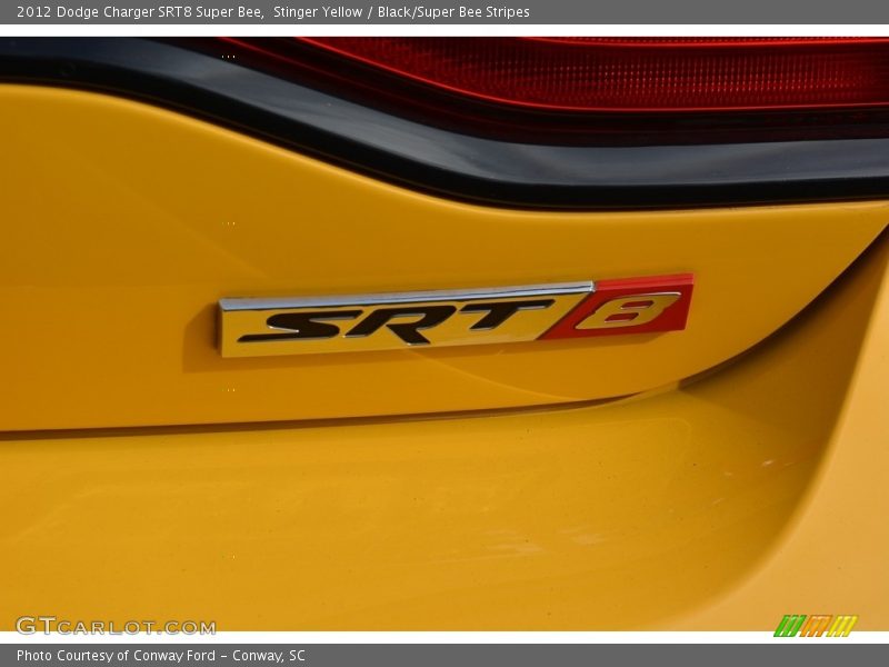Stinger Yellow / Black/Super Bee Stripes 2012 Dodge Charger SRT8 Super Bee