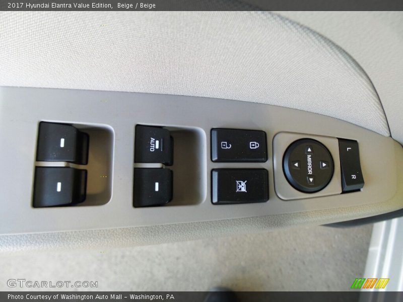 Beige / Beige 2017 Hyundai Elantra Value Edition