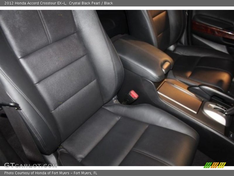 Crystal Black Pearl / Black 2012 Honda Accord Crosstour EX-L