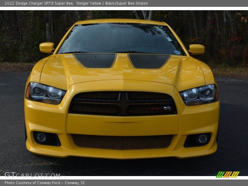 Stinger Yellow / Black/Super Bee Stripes 2012 Dodge Charger SRT8 Super Bee