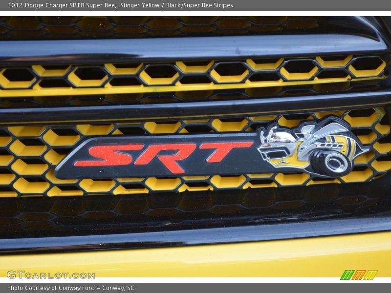 Stinger Yellow / Black/Super Bee Stripes 2012 Dodge Charger SRT8 Super Bee