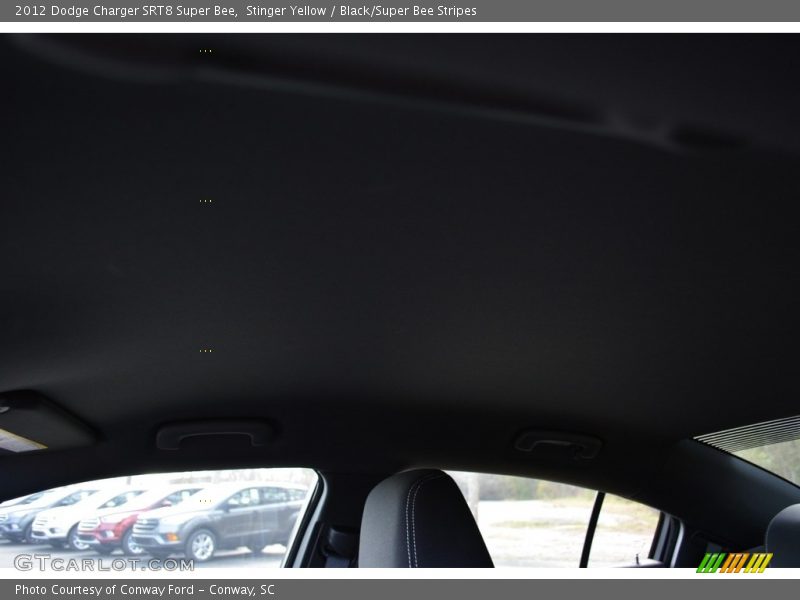 Stinger Yellow / Black/Super Bee Stripes 2012 Dodge Charger SRT8 Super Bee