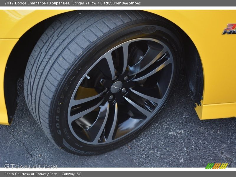 Stinger Yellow / Black/Super Bee Stripes 2012 Dodge Charger SRT8 Super Bee