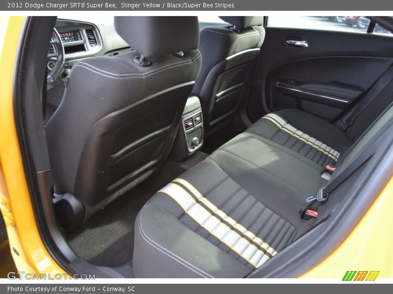 Stinger Yellow / Black/Super Bee Stripes 2012 Dodge Charger SRT8 Super Bee