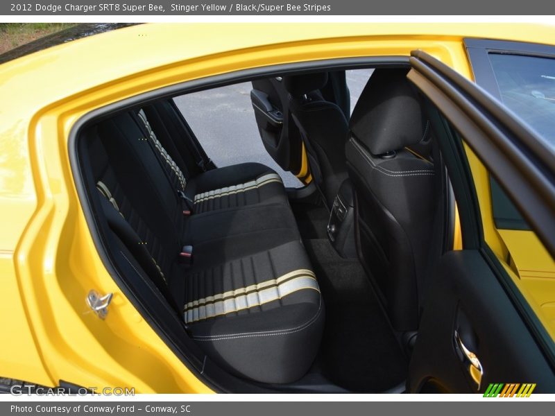 Stinger Yellow / Black/Super Bee Stripes 2012 Dodge Charger SRT8 Super Bee