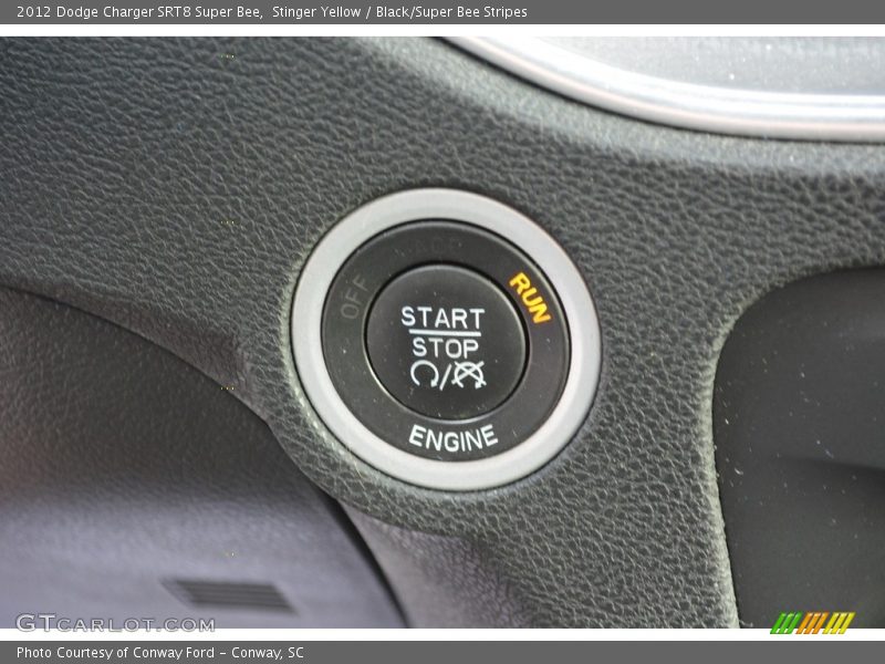 Stinger Yellow / Black/Super Bee Stripes 2012 Dodge Charger SRT8 Super Bee