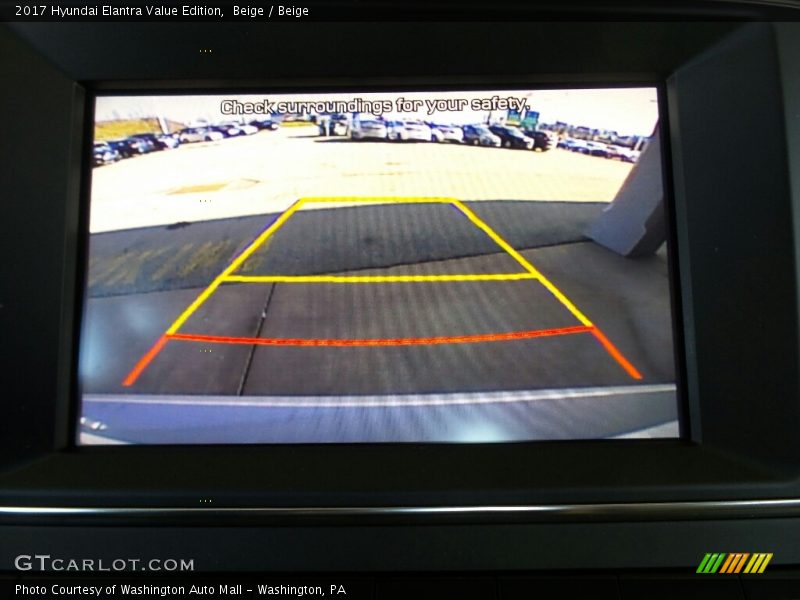 Beige / Beige 2017 Hyundai Elantra Value Edition