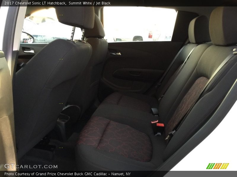 Summit White / Jet Black 2017 Chevrolet Sonic LT Hatchback