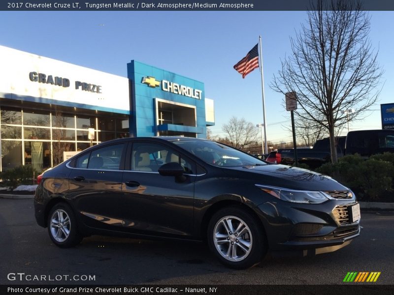 Tungsten Metallic / Dark Atmosphere/Medium Atmosphere 2017 Chevrolet Cruze LT