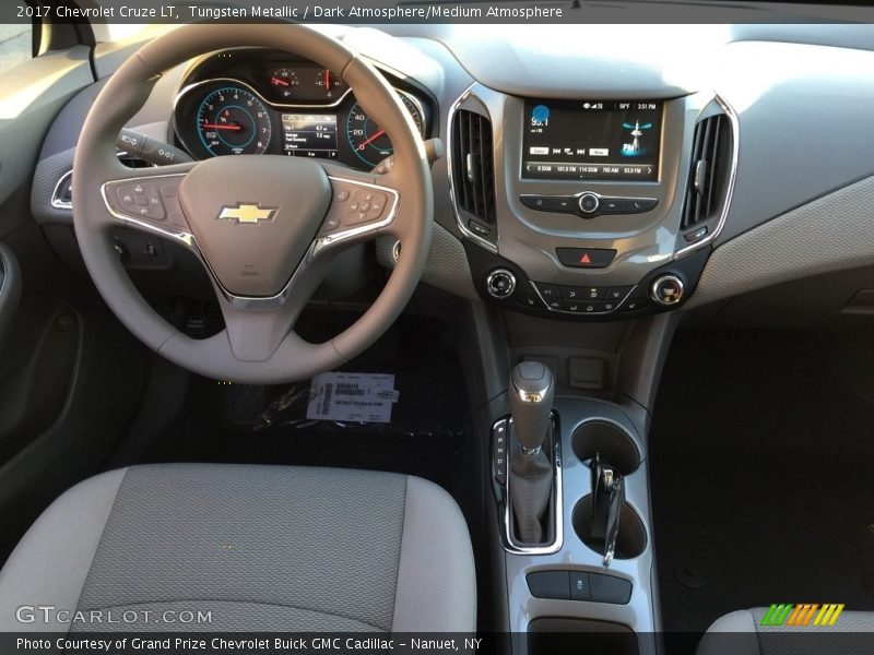 Tungsten Metallic / Dark Atmosphere/Medium Atmosphere 2017 Chevrolet Cruze LT