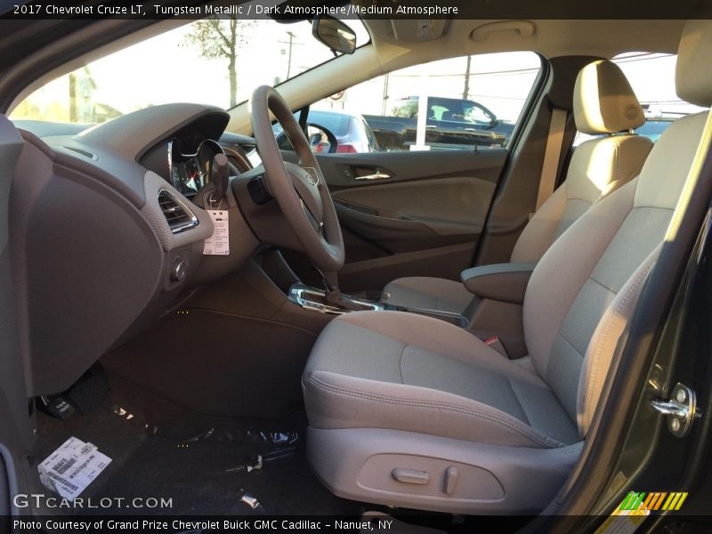 Tungsten Metallic / Dark Atmosphere/Medium Atmosphere 2017 Chevrolet Cruze LT