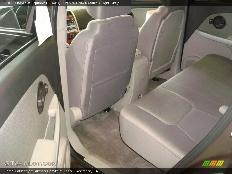 Granite Gray Metallic / Light Gray 2008 Chevrolet Equinox LT AWD