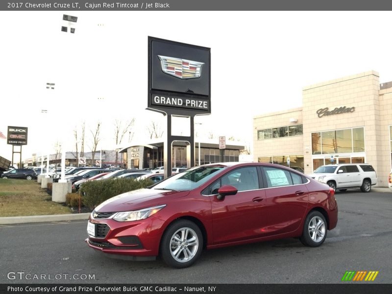 Cajun Red Tintcoat / Jet Black 2017 Chevrolet Cruze LT