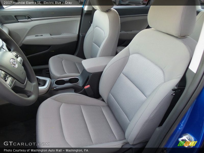 Electric Blue / Gray 2017 Hyundai Elantra SE