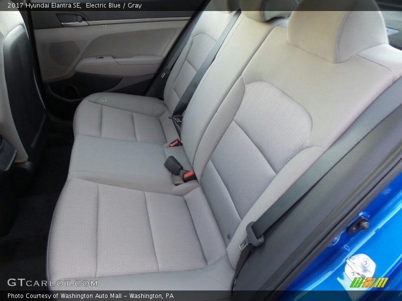Electric Blue / Gray 2017 Hyundai Elantra SE
