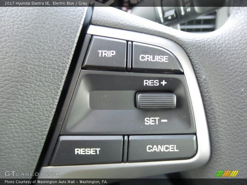 Electric Blue / Gray 2017 Hyundai Elantra SE