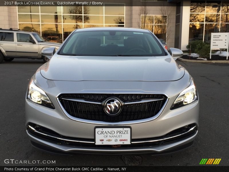Quicksilver Metallic / Ebony 2017 Buick LaCrosse Essence