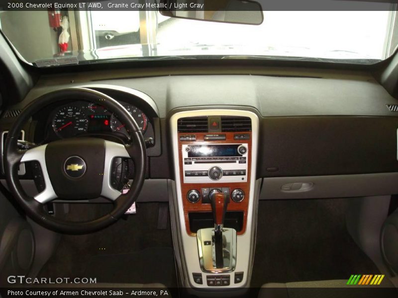 Granite Gray Metallic / Light Gray 2008 Chevrolet Equinox LT AWD