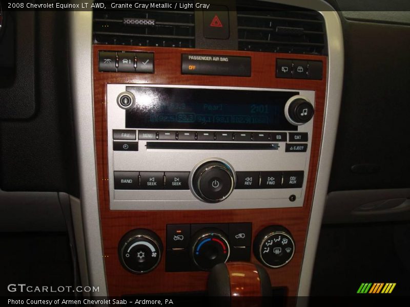 Granite Gray Metallic / Light Gray 2008 Chevrolet Equinox LT AWD