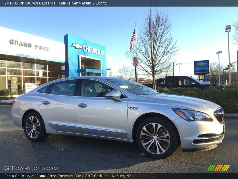 Quicksilver Metallic / Ebony 2017 Buick LaCrosse Essence