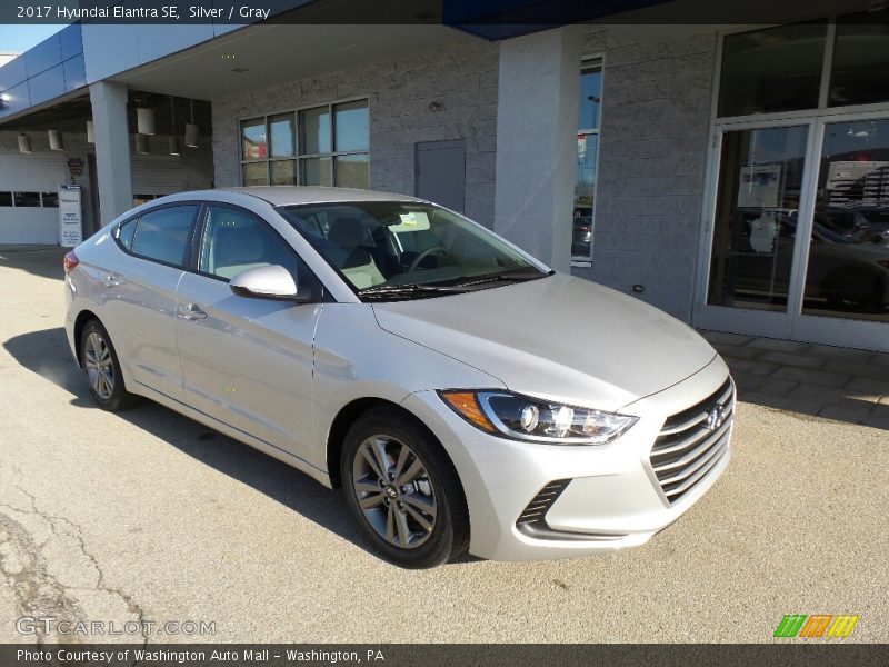 Silver / Gray 2017 Hyundai Elantra SE