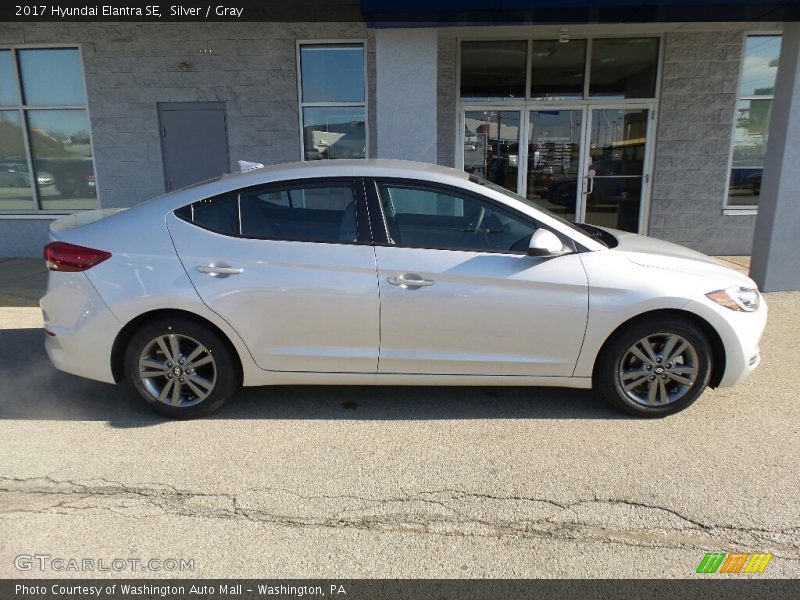 Silver / Gray 2017 Hyundai Elantra SE