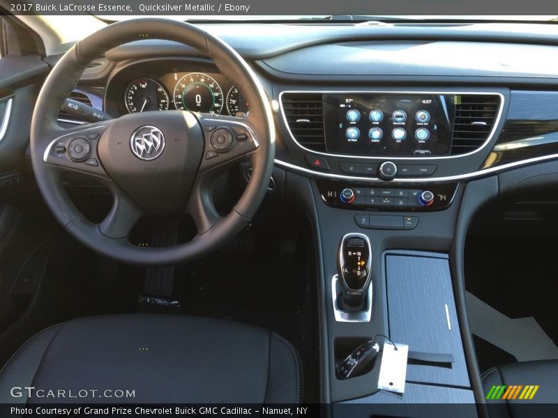 Quicksilver Metallic / Ebony 2017 Buick LaCrosse Essence