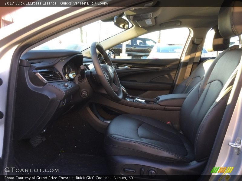 Quicksilver Metallic / Ebony 2017 Buick LaCrosse Essence
