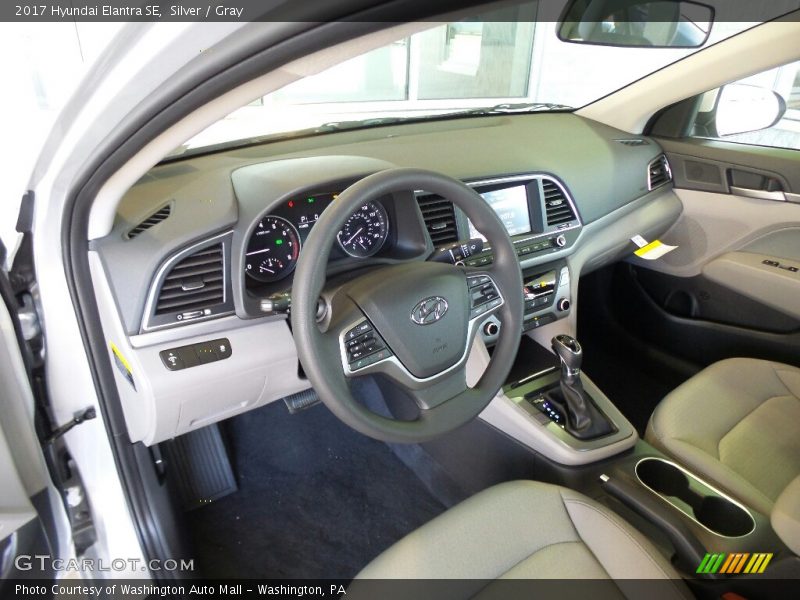 Silver / Gray 2017 Hyundai Elantra SE