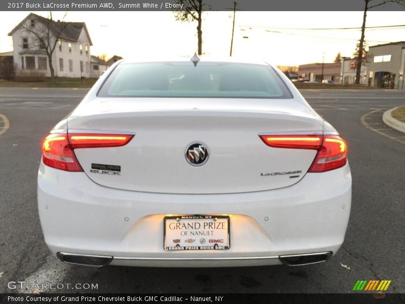 Summit White / Ebony 2017 Buick LaCrosse Premium AWD