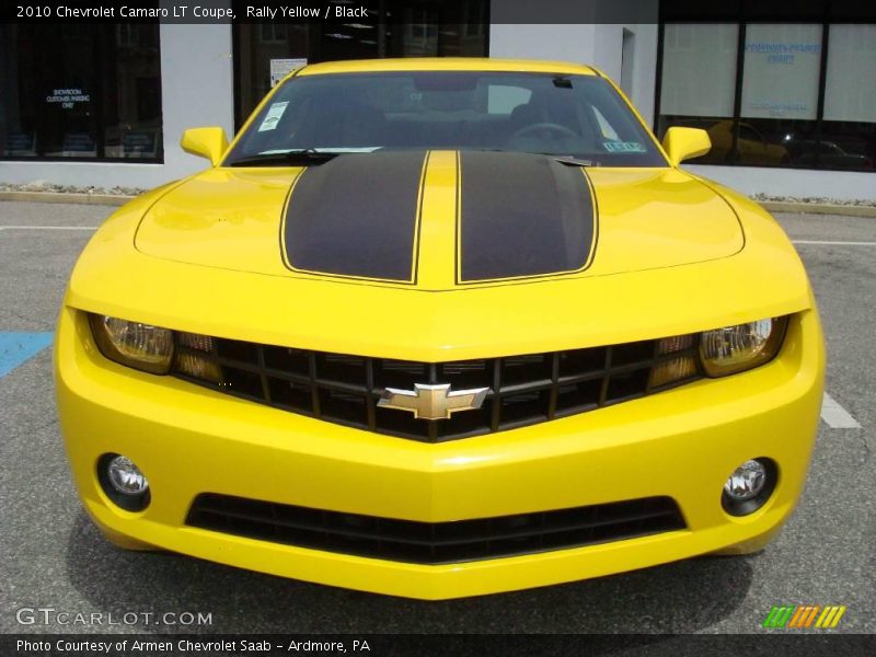 Rally Yellow / Black 2010 Chevrolet Camaro LT Coupe