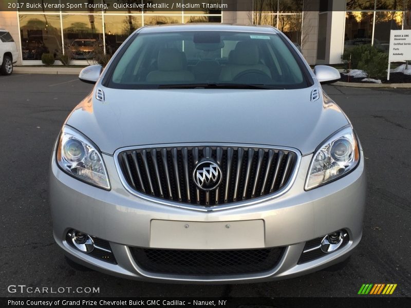 Quicksilver Metallic / Medium Titanium 2017 Buick Verano Sport Touring
