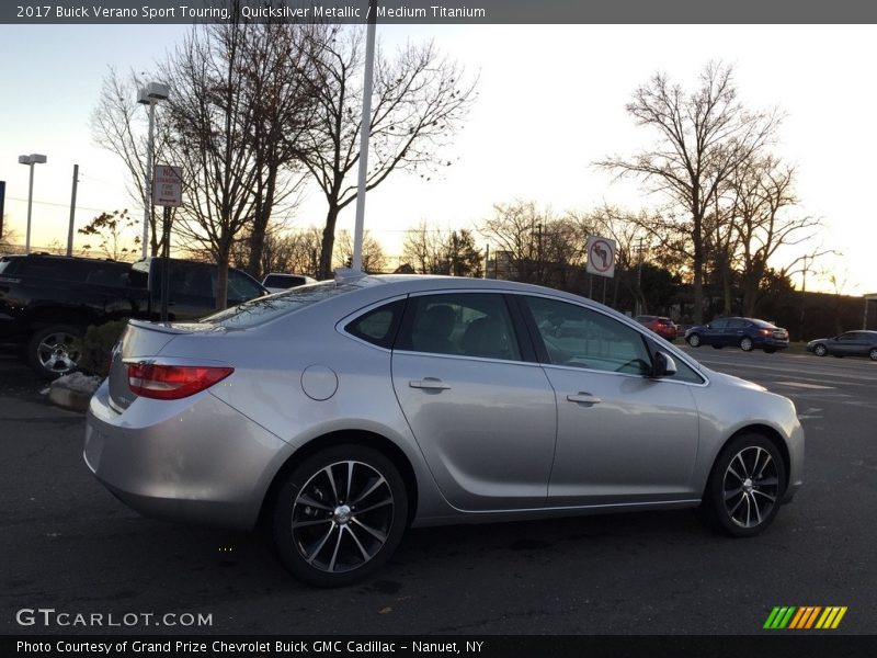 Quicksilver Metallic / Medium Titanium 2017 Buick Verano Sport Touring